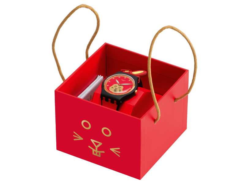 SWATCH YEAR OF THE RABBIT CHINESE NEW YEAR SO32Z107